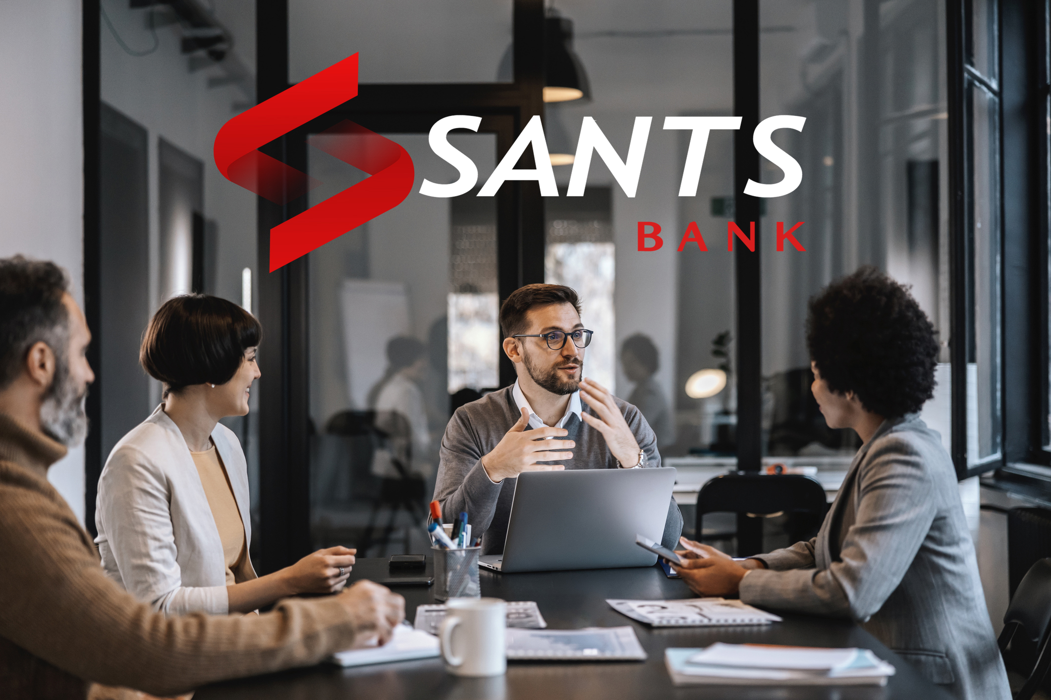 Sants Bank confirma data de sua entrada em produção